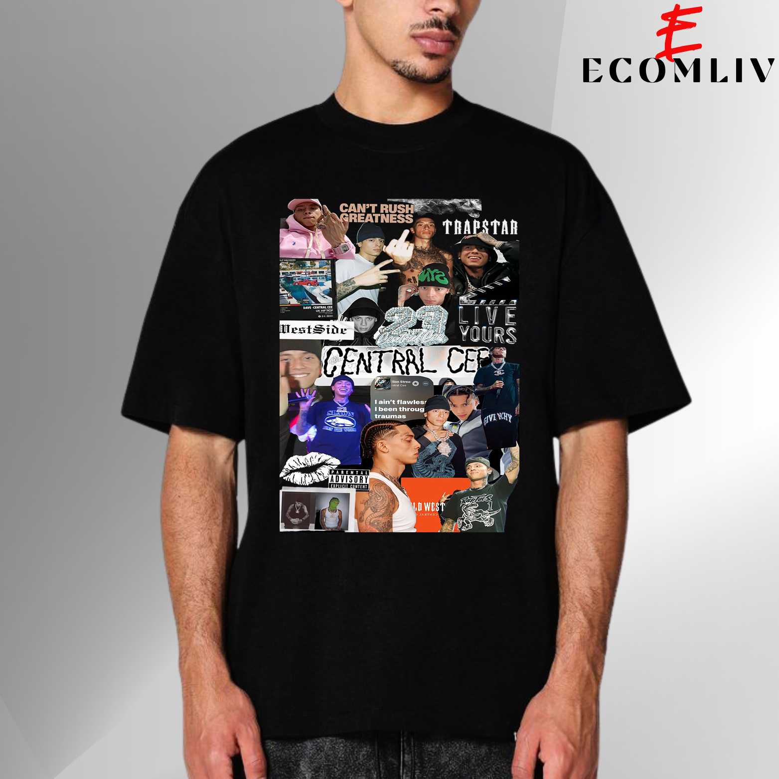 Central Cee Tee, Unisex Hip Hop T Shirt, Rap Tour Collector Apparel